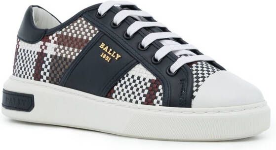 Bally Myller leren sneakers Blauw