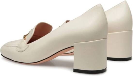 Bally Obrien leren pumps Beige