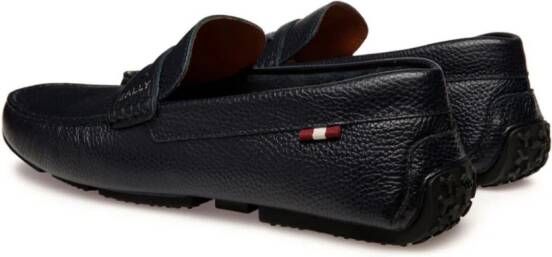 Bally Palsy leren loafers Zwart