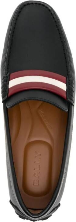 Bally Pilot leren loafers Zwart