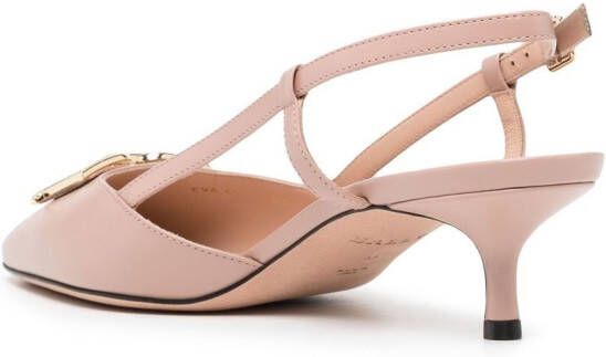 Bally Pumps met kitten hak Roze