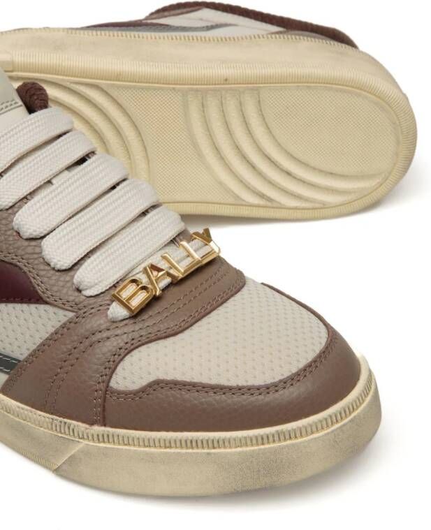 Bally Royalty leren sneakers Bruin