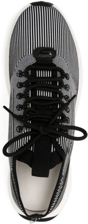 Bally Sneakers met diagonale streep Zwart