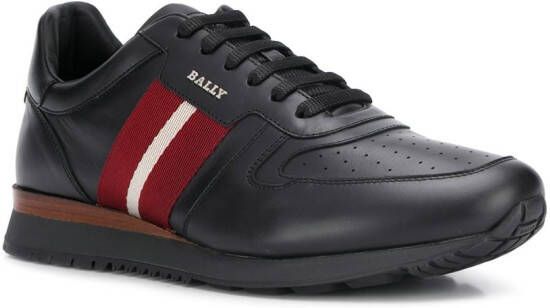 Bally Sneakers met logo Zwart