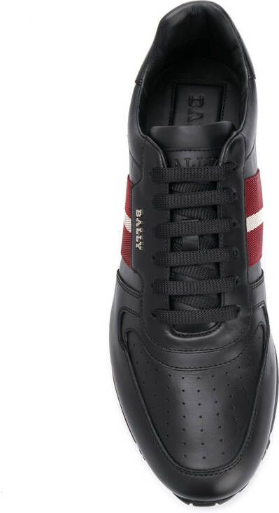 Bally Sneakers met logo Zwart