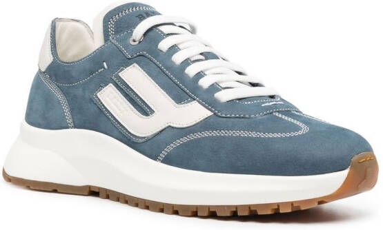 Bally Sneakers met logoprint Blauw