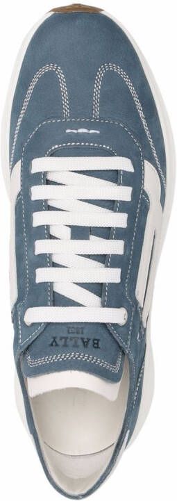 Bally Sneakers met logoprint Blauw