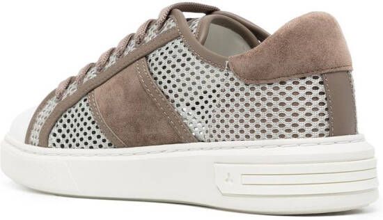 Bally Sneakers met mesh Bruin