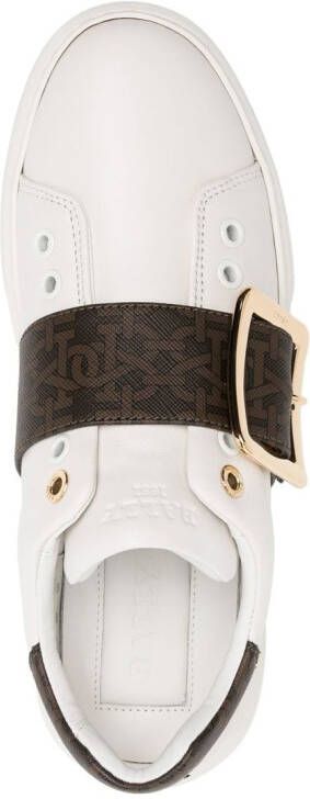 Bally Sneakers met monogram patroon Wit