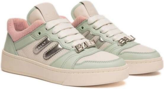 Bally Sneakers met vlakken Groen