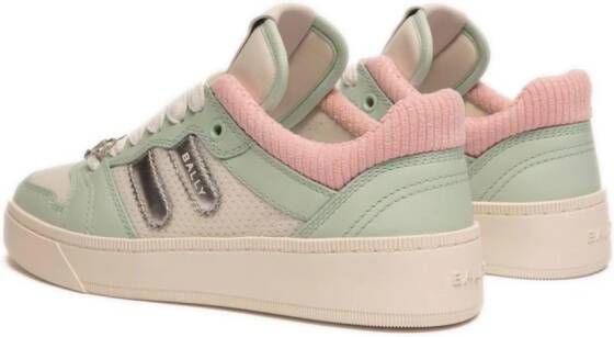 Bally Sneakers met vlakken Groen