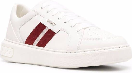 Bally Sneakers met zijstreep Wit