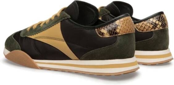 Bally Sneakers met suède vlak Grijs