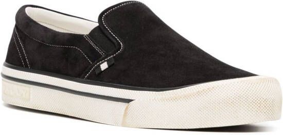 Bally Suède sneakers Zwart