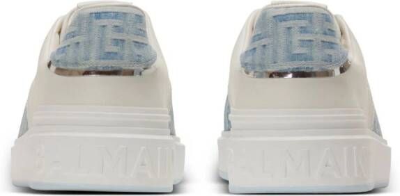 Balmain B-Court leren sneakers Wit