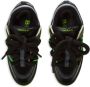 Balmain B-Court Puffy Skate trainers in kalfsleer en suède Black Heren - Thumbnail 19