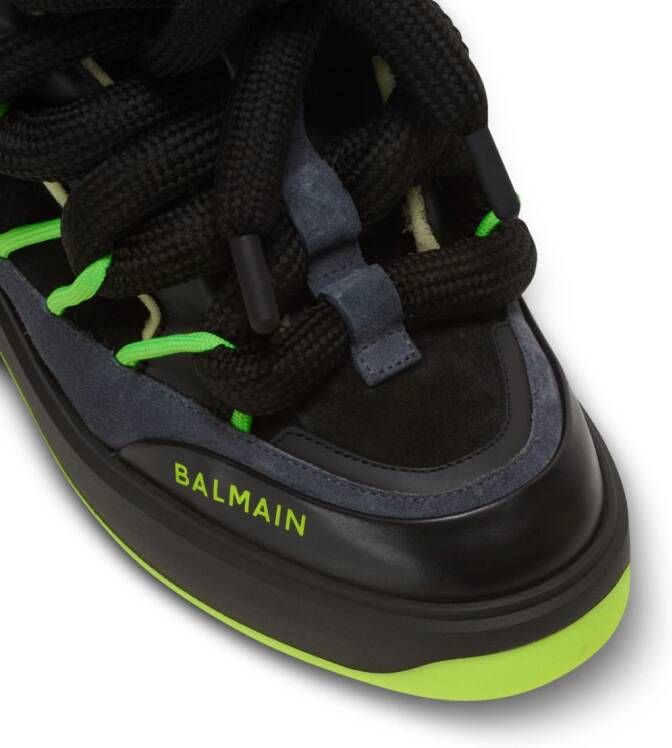 Balmain B-Court Puffy Skate sneakers Zwart