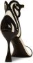 Balmain Eden sandalen in tweekleurig leer Black Dames - Thumbnail 18