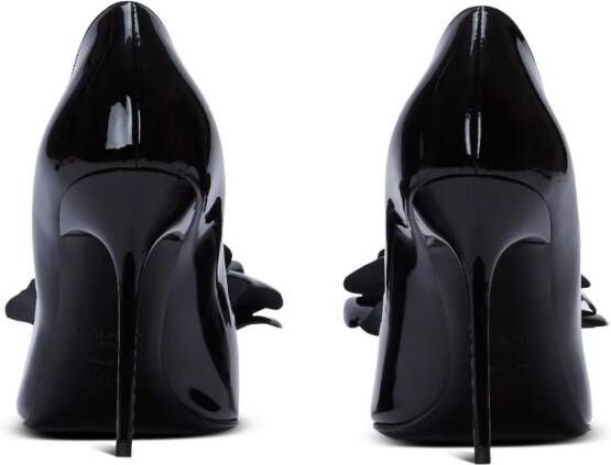 Balmain Leren pumps Zwart