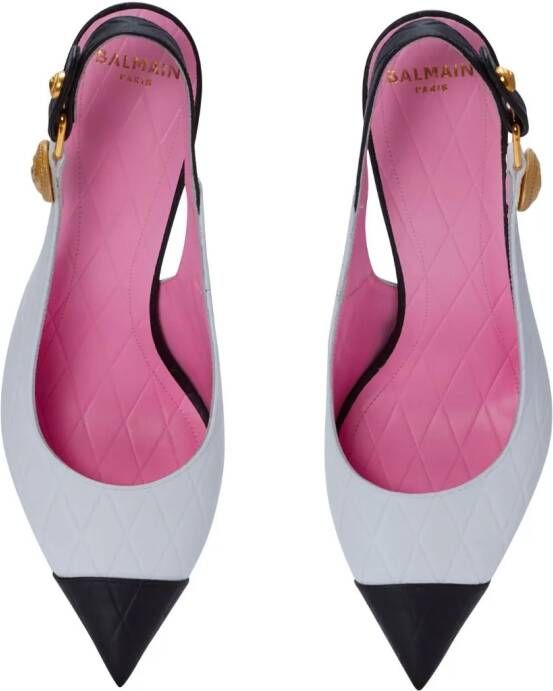 Balmain Pumps met puntige neus Zwart