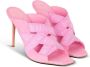 Balmain Ruby muiltjes met vintage banden Pink Dames - Thumbnail 9