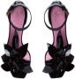 Balmain Lakleren Ruby pumps met bloemendetail Black Dames - Thumbnail 17