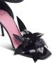 Balmain Lakleren Ruby pumps met bloemendetail Black Dames - Thumbnail 19