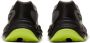 Balmain Hardloop-Rij leer en nylon trainers Black Heren - Thumbnail 18