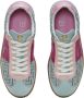 Balmain Zwaan trainers in leer en PB Labyrinth denim Blue Dames - Thumbnail 20