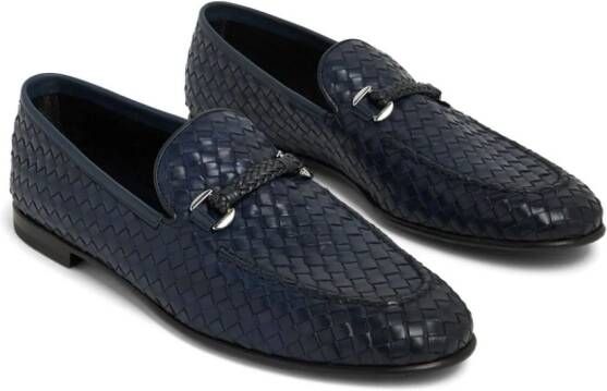 Barrett Leren loafers Blauw