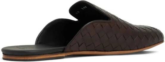 Barrett Leren loafers Bruin