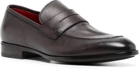 Barrett Leren loafers Bruin