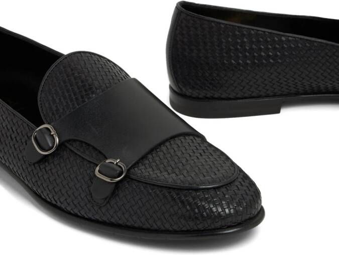 Barrett Loafers met gesp Zwart