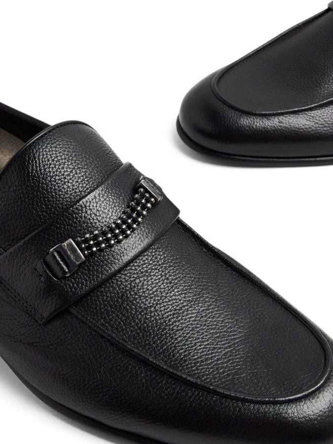 Barrett Loafers met kettingdetail Zwart