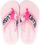 Billieblush Aqua slippers met logoband Roze - Thumbnail 3