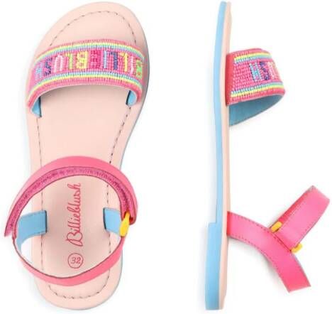 Billieblush Sandalen verfraaid met kralen Roze