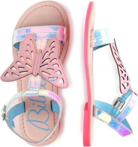 Billieblush Sandalen met vlinder patroon Blauw