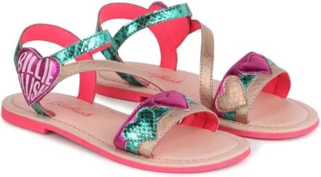 Billieblush Leren sandalen Roze