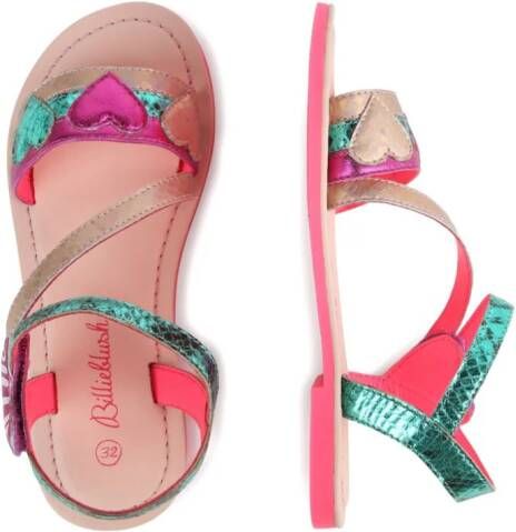 Billieblush Leren sandalen Roze