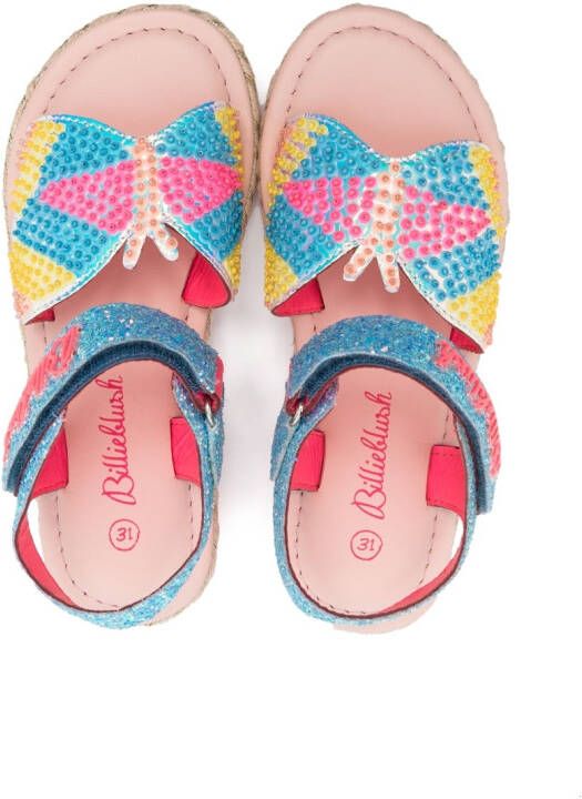 Billieblush Sandalen met glitter Blauw