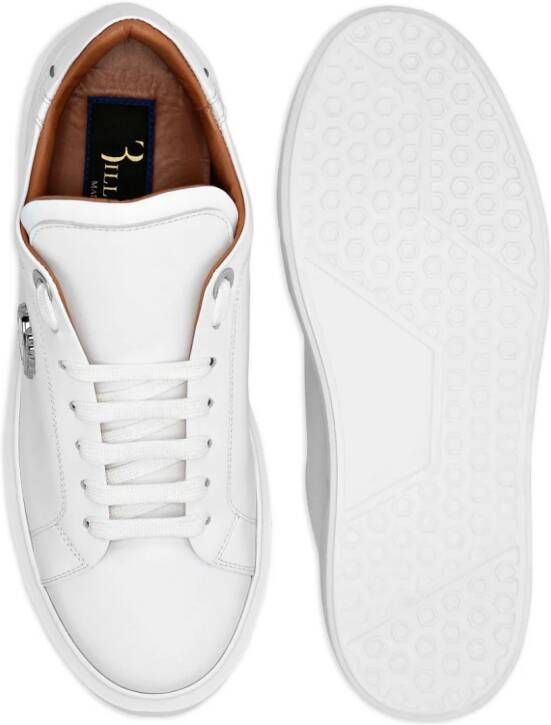 Billionaire Leren sneakers Wit