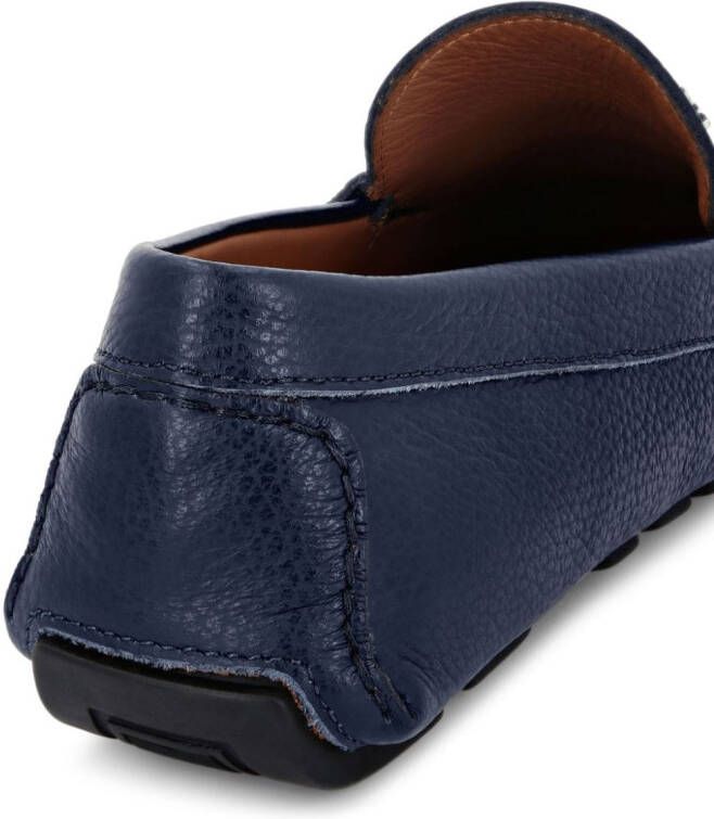 Billionaire Leren loafers Blauw