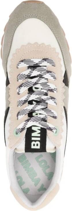 Bimba y Lola Leren sneakers Groen