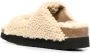 Birkenstock Arizona slippers met grote gesp Beige - Thumbnail 3