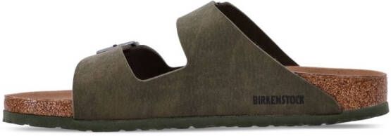 Birkenstock Arizona sandalen met gesp Groen