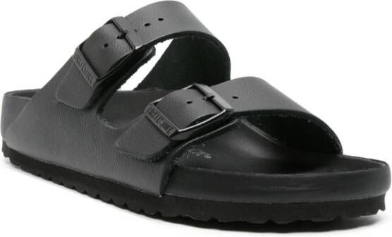 Birkenstock Arizona leren sandalen Zwart