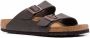 Birkenstock Arizona leren sandalen Bruin - Thumbnail 2