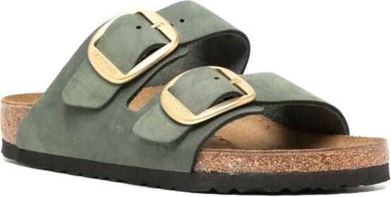 Birkenstock Arizona sandalen met gesp Groen