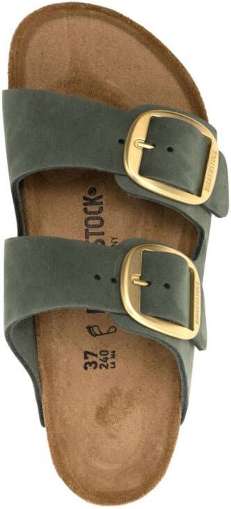 Birkenstock Arizona sandalen met gesp Groen