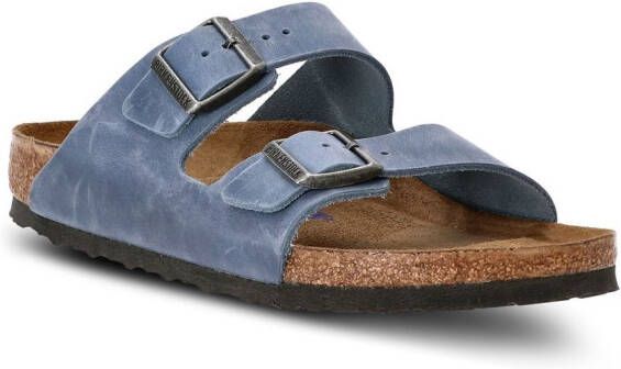 Birkenstock Arizona sandalen met zool Blauw